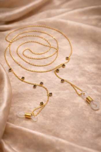 Ornamaas Topac Embellished Eye Chain 