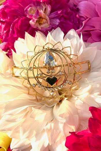 Ornamaas Radial Heart Bun Pins - Set of 2 