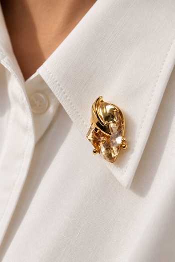 Ornamaas Intertwined Knot Pin Brooch 