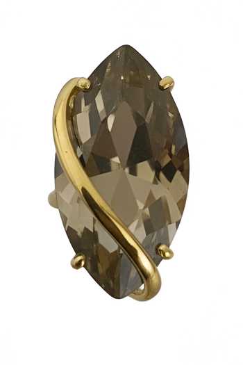 Ornamaas_Gold Plated Sehr Marquis Ring _Online_at_Aza_Fashions