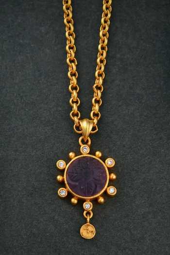 Totapari Crown Chakra Pendant Necklace 