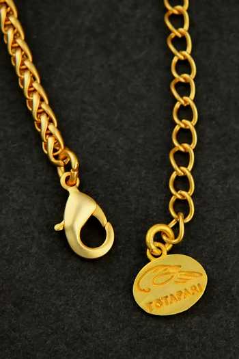Buy Totapari Gold Plated Naad Sound Chakra Resonance Pendant Necklace Buy_Totapari_Gold Plated Naad Sound Chakra Resonance Pendant Necklace