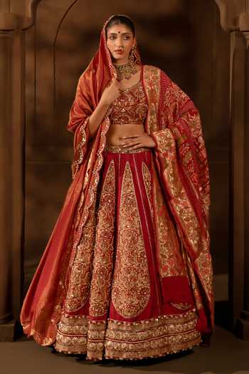 17:17 By Simmi Saboo Embroidered Bridal Lehenga Set