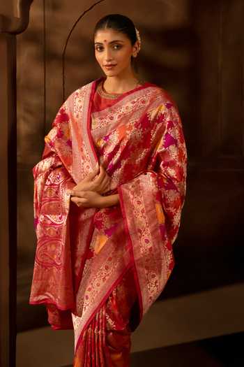 17:17 By Simmi Saboo Rangcut Woven Saree