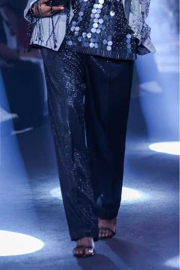 Rahul Singh Multi Color Silk, Linen, Lurex V-neck Embellished Blazer Set Online at Aza Fashions Rahul Singh_Multi Color Silk, Linen, Lurex V-neck Embellished Blazer Set _Online_at_Aza_Fashions