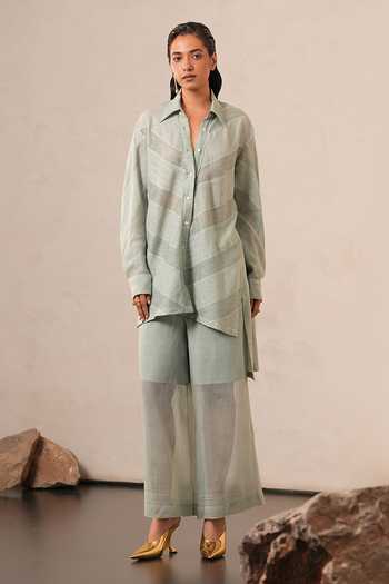 Urvashi Kaur Asymmetric Shirt 
