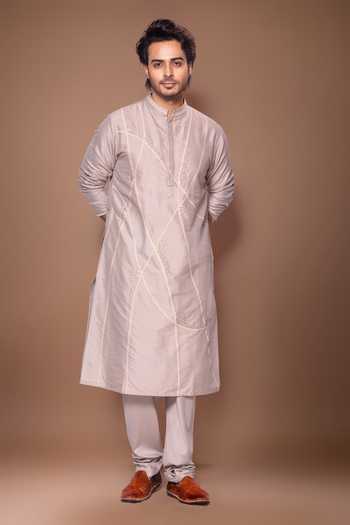 Priyanka Haralalka Hand Embroidered Kurta Set 