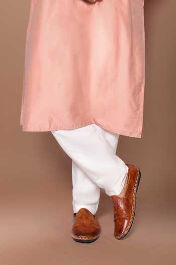 Priyanka Haralalka Pink Silk, Cotton Cord Embroidered Kurta Set Online at Aza Fashions Priyanka Haralalka_Pink Silk, Cotton Cord Embroidered Kurta Set _Online_at_Aza_Fashions