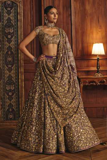 Mahima Mahajan Shania Embroidered Lehenga Set 