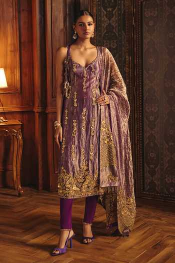 Mahima Mahajan Naima Sleeveless Kurta Pant Set 
