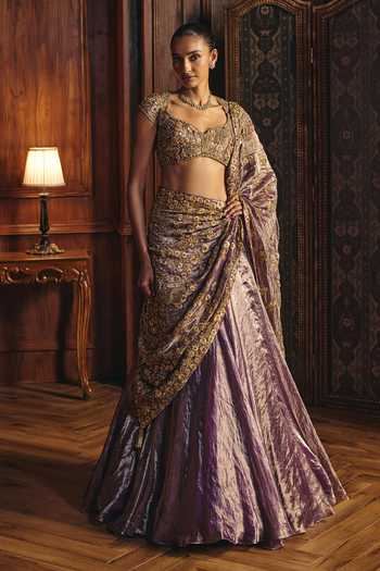 Mahima Mahajan Inaam Embroidered Blouse Lehenga Set 