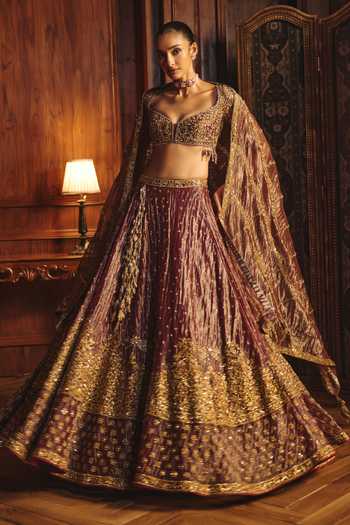 Mahima Mahajan Tasneem Embroidered Lehenga Set 