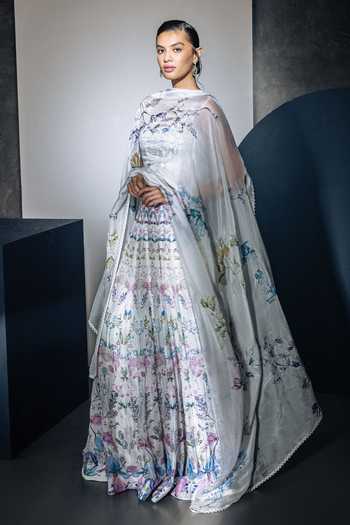Ritika Mirchandani Eva Embroidered & Printed Anarkali Set