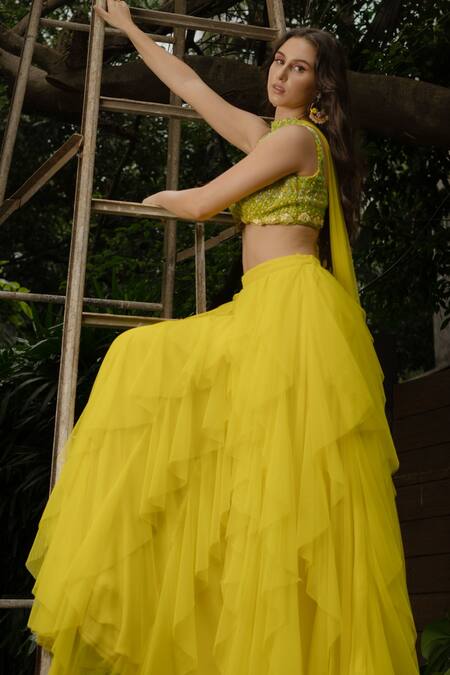 Heavy Pure butter fly net ruffle lehenga choli with duppta And Women Lehenga  Choli And Trending Lehenga Choli And Lehenga Choli For Women And Lehenga  Choli And Women Lehenga