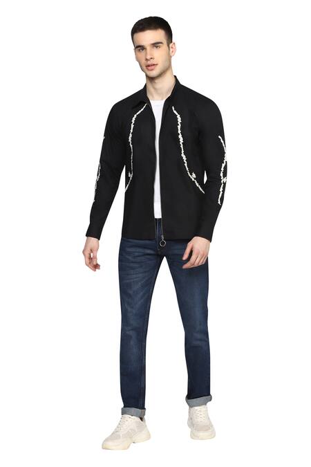 Slim Fit Floral Pattern Tone on Tone w/ Trim Lining Sports coat Blazer –  Men Suits Direct