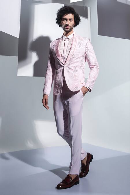 Ankur J Rose Tuxedo & Shirt Set