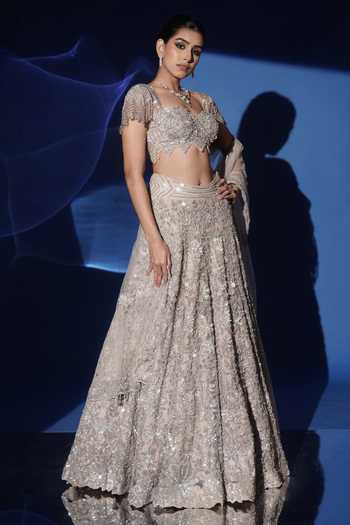 Archana Kochhar Sequin Embellished Lehenga Set 