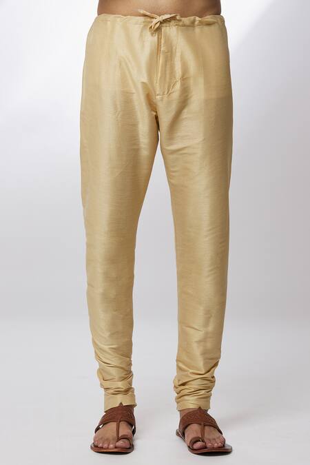 Arihant Rai Sinha_Maroon Silk, Embroidery Floret Print Kurta Set_Online_at_Aza_Fashions