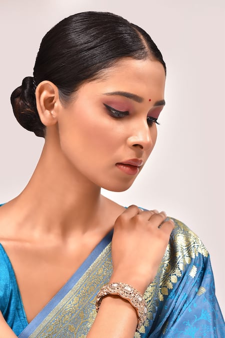 Zevar By Geeta Kundan Embellished Kada 
