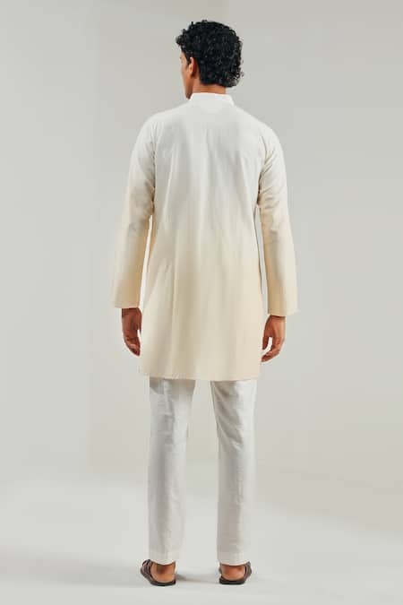Shreyansh Designs Ombre Silk Kurta 