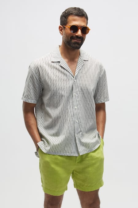 Terra Luna Moon Pattern Shirt 