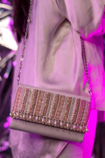 Shop House of Vian Multi Color Sequins, Beads, Cut Work Shyla Embellished Clutch at Aza Fashions Shop_House of Vian_Multi Color Sequins, Beads, Cut Work Shyla Embellished Clutch _at_Aza_Fashions