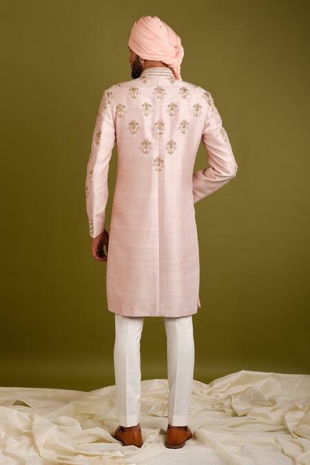 Chatenya Mittal Floral Bouquet Sherwani Set 