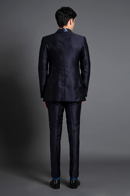 Raghavendra Rathore Jodhpur Floral Brocade Pant 