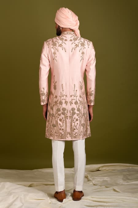 Chatenya Mittal Floral Garden Sherwani Set 