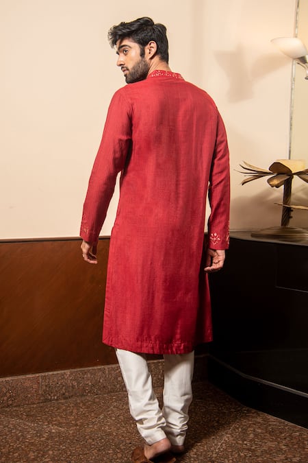 Soniya G Foil Work Kurta Set