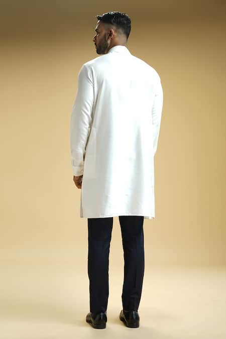 Kommal Sood Solid Kurta & Trouser Set 