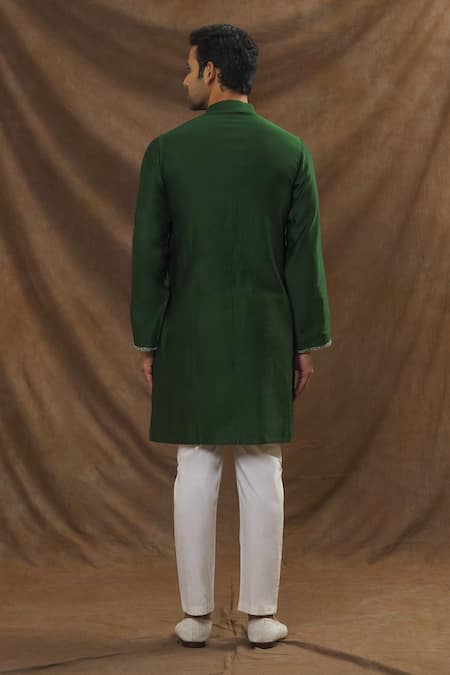 The MeN'S Kompany Chanderi Silk Kurta 