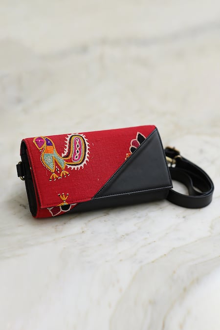 Riti Eila Gamthi Rabari Embroidered Clutch 