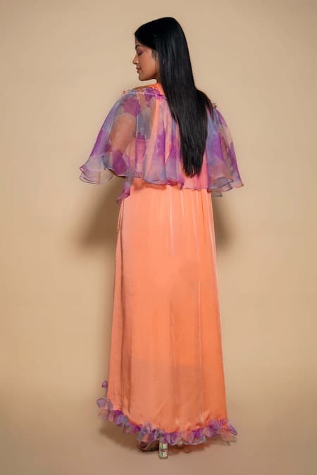 Ranng Label Cold Shoulder Gown 