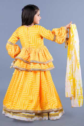 Shining Kanika Layered Lehenga Set 