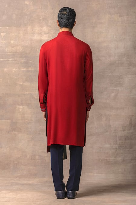 Sarab Khanijou Pintuck Kurta Set 