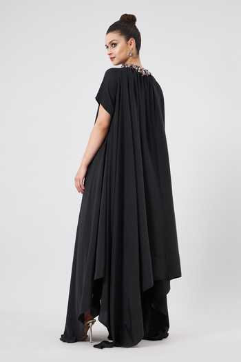 Aakaar Crystal Embellished Lounge Dress 