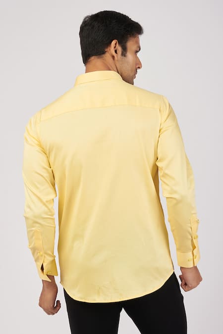 Sanjana Reddy Designs Cactus Embroidered Shirt 