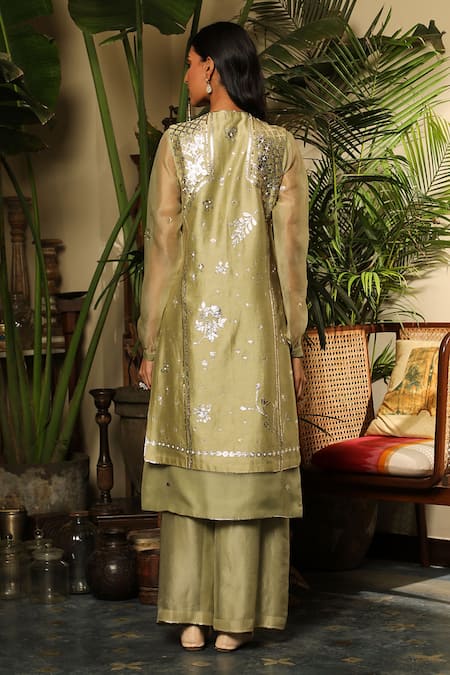 Sahil Kochhar Yaashi Sequin Embroidered Kurta 
