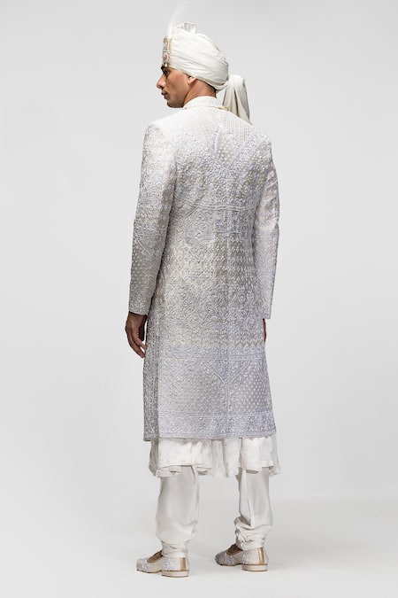 Asuka Resham Embroidered Sherwani Set 