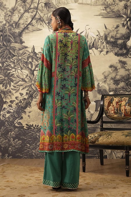 Kalista Riah A-Line Printed Kurta Set 