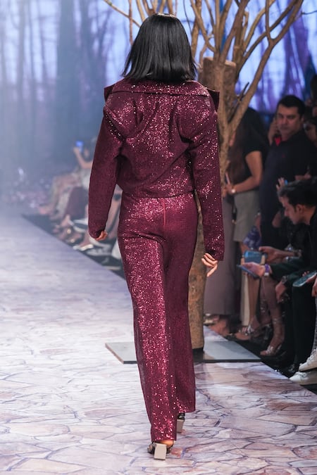 Nirmooha Sequin Embroidered Blazer 