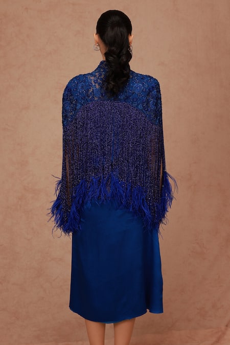 Shriya Som Silk Satin Slip Dress 