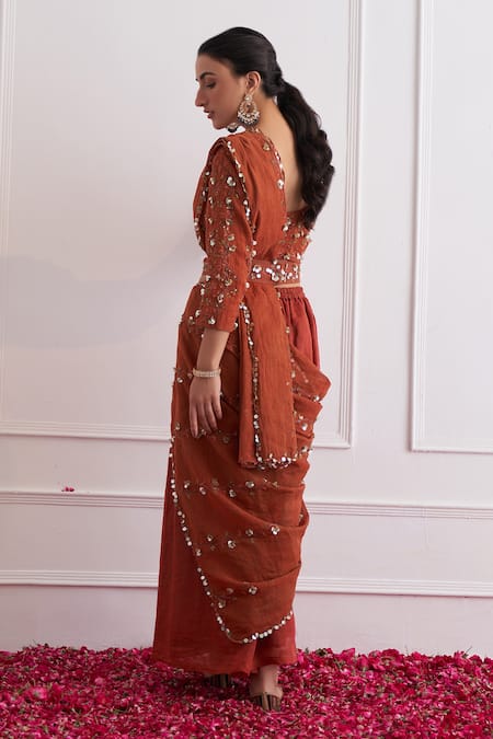 Shipraa Grover Gul Zardozi Embroidered Sharara Set 