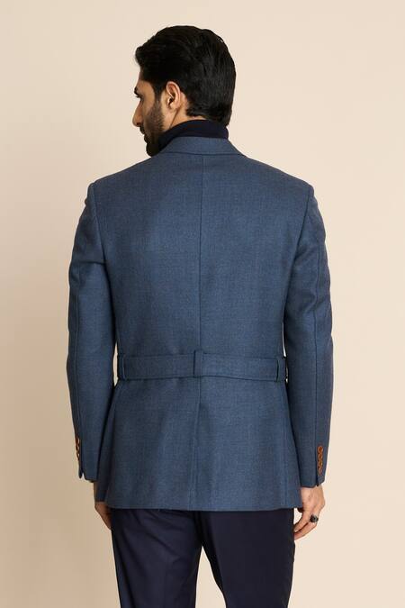 Gargee Designers Cargo Pocket Tweed Blazer 