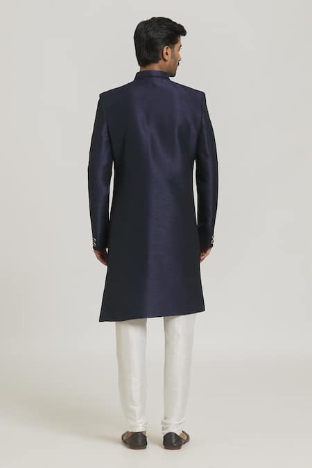 Arihant Rai Sinha Solid Straight Sherwani With Pant 