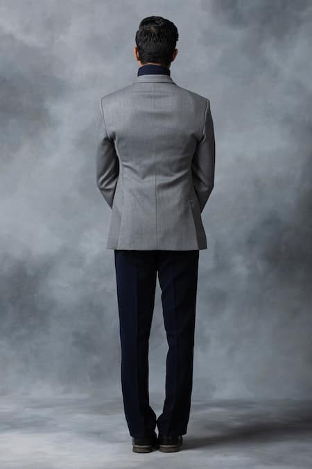 Sarab Khanijou Embroidered Patch Pocket Blazer 