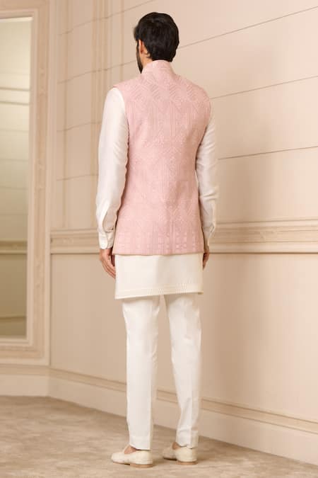 Tarun Tahiliani Dori Threadwork Embroidered Bundi 