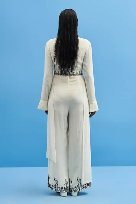 Siddhant Agrawal Chrysler Jumpsuit With Belt 