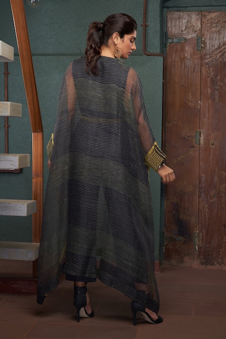 Bodhi Tree Flared Kaftan Kurta Set 